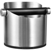 COFFEE KNOCK BOX STAINLESS STEEL BLACK COATED - Mabrook Hotel Supplies